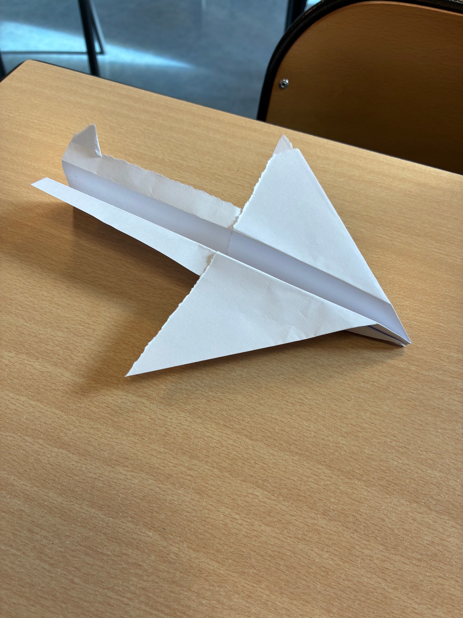 avion en papier