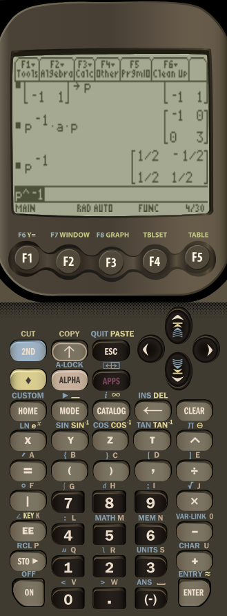 Calculatrice TI-89 - simulateur