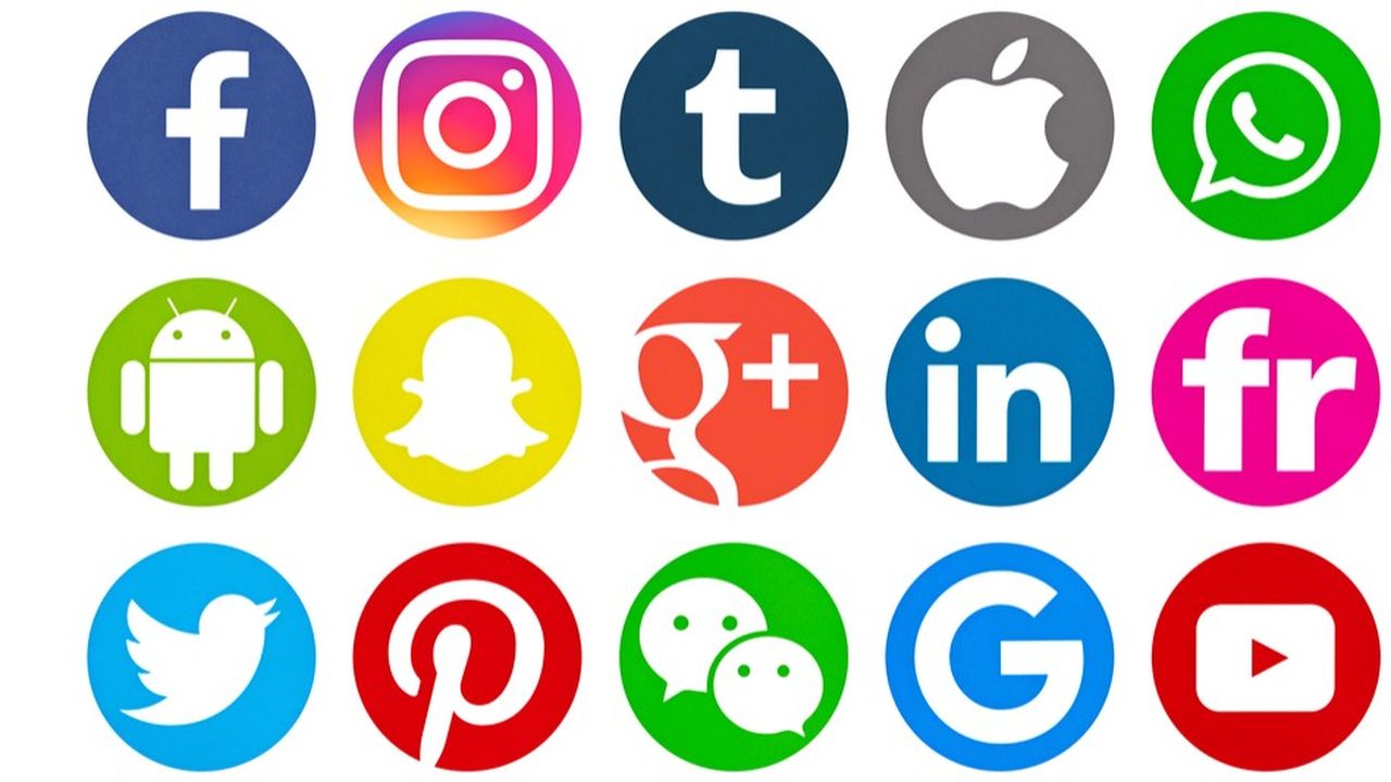 le différents réseaux sociaux